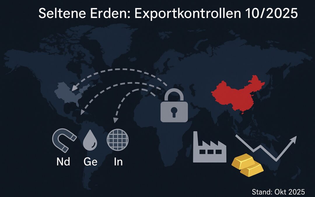 China dreht den Hahn bei Seltenen Erden weiter zu – was heißt das für uns in Deutschland?